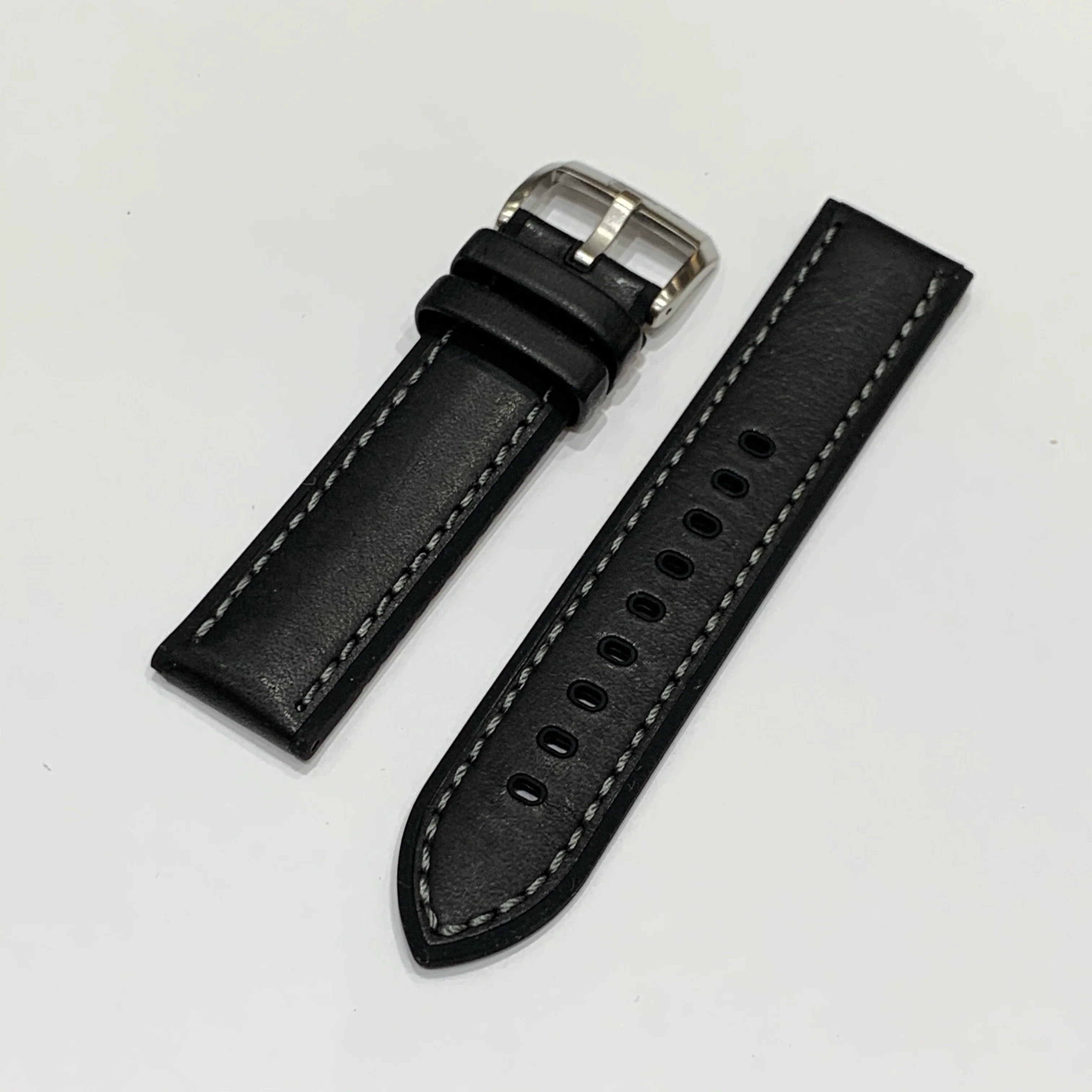 Alpine Watchstrap - Smooth Leather w. Silicone lining - Image 5