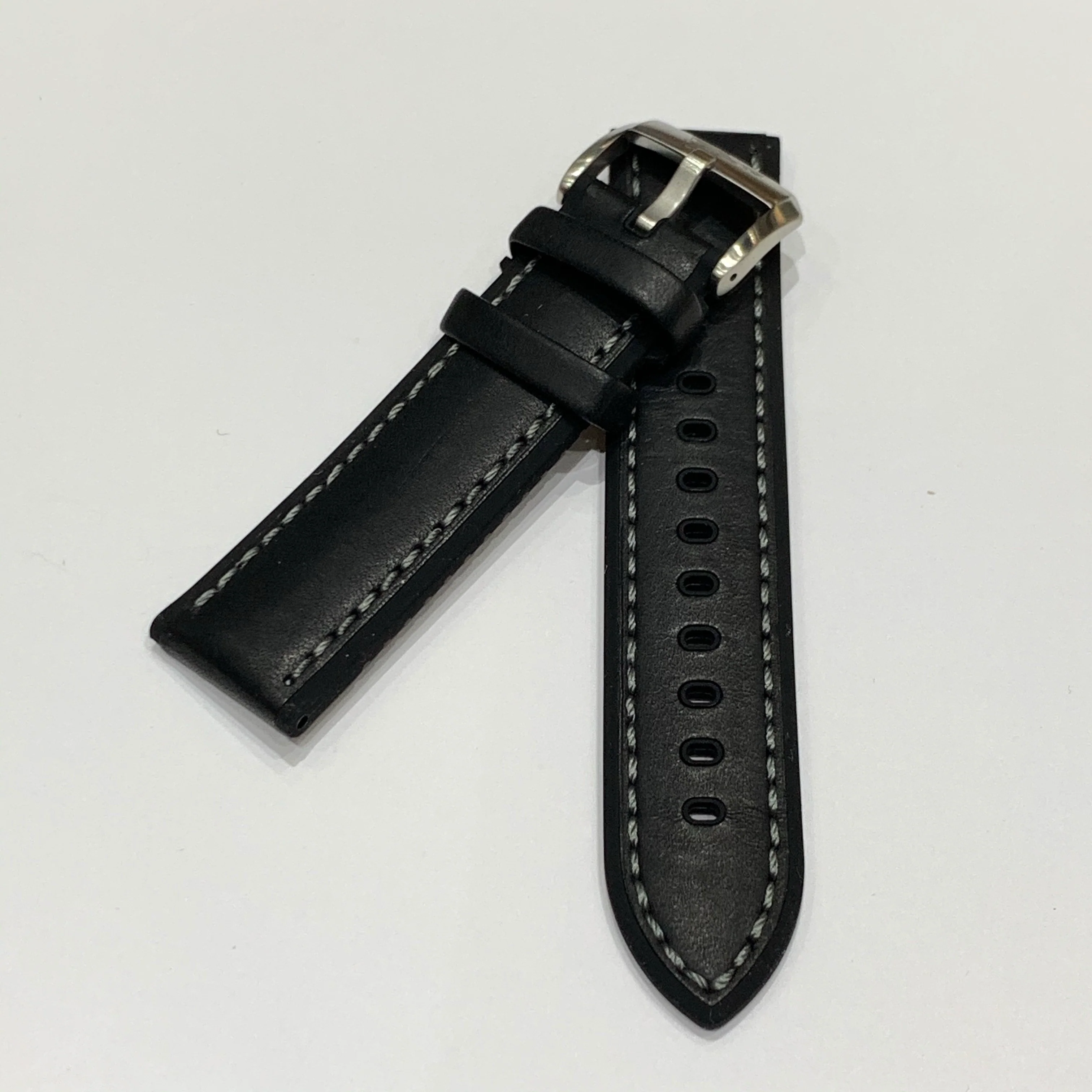 Alpine Watchstrap - Smooth Leather w. Silicone lining - Image 9