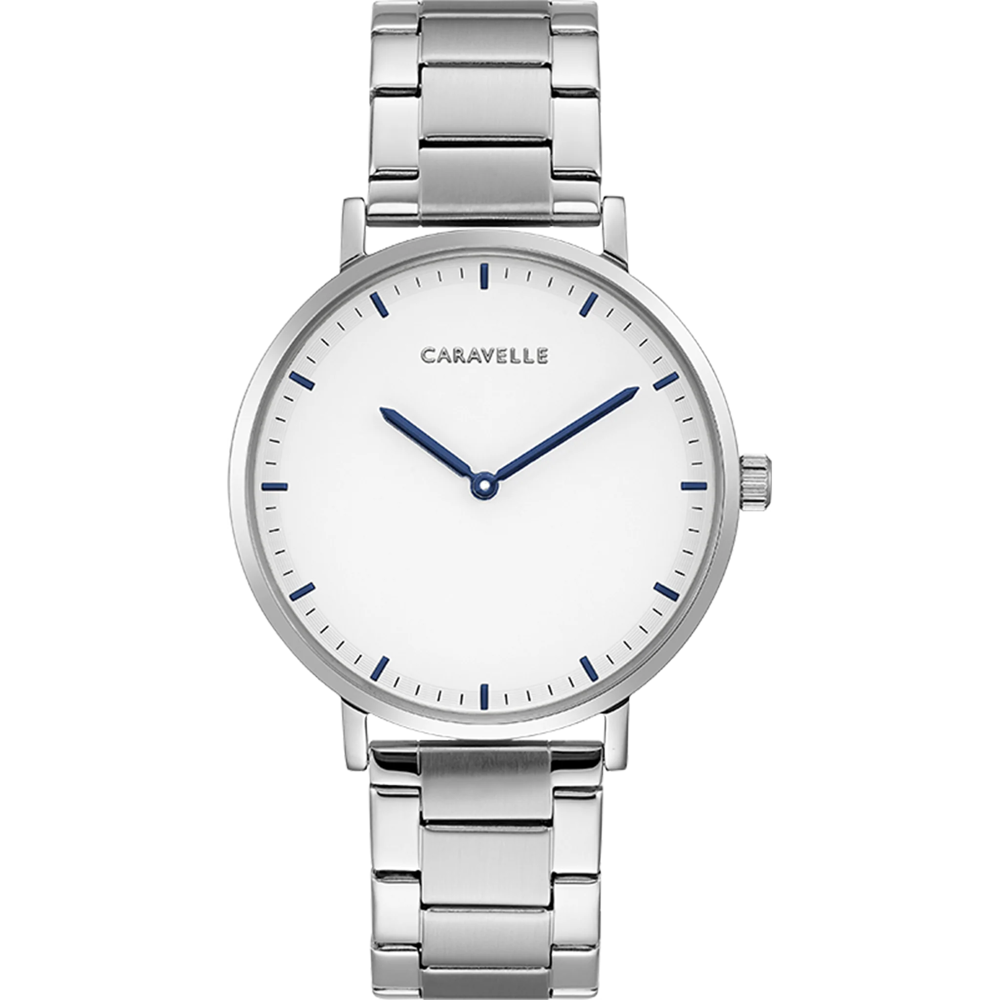 Caravelle Watch - Stainless Steel