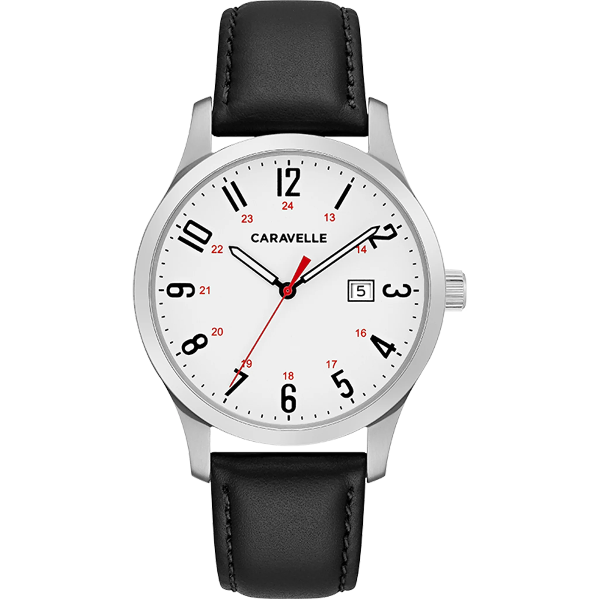 Caravelle Watch - 24H Dial