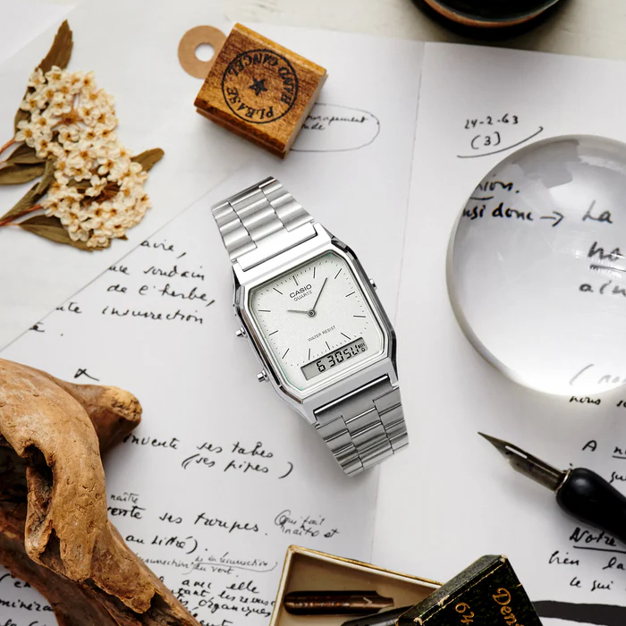 Casio Vintage Analog & Digital - Silver - Image 2