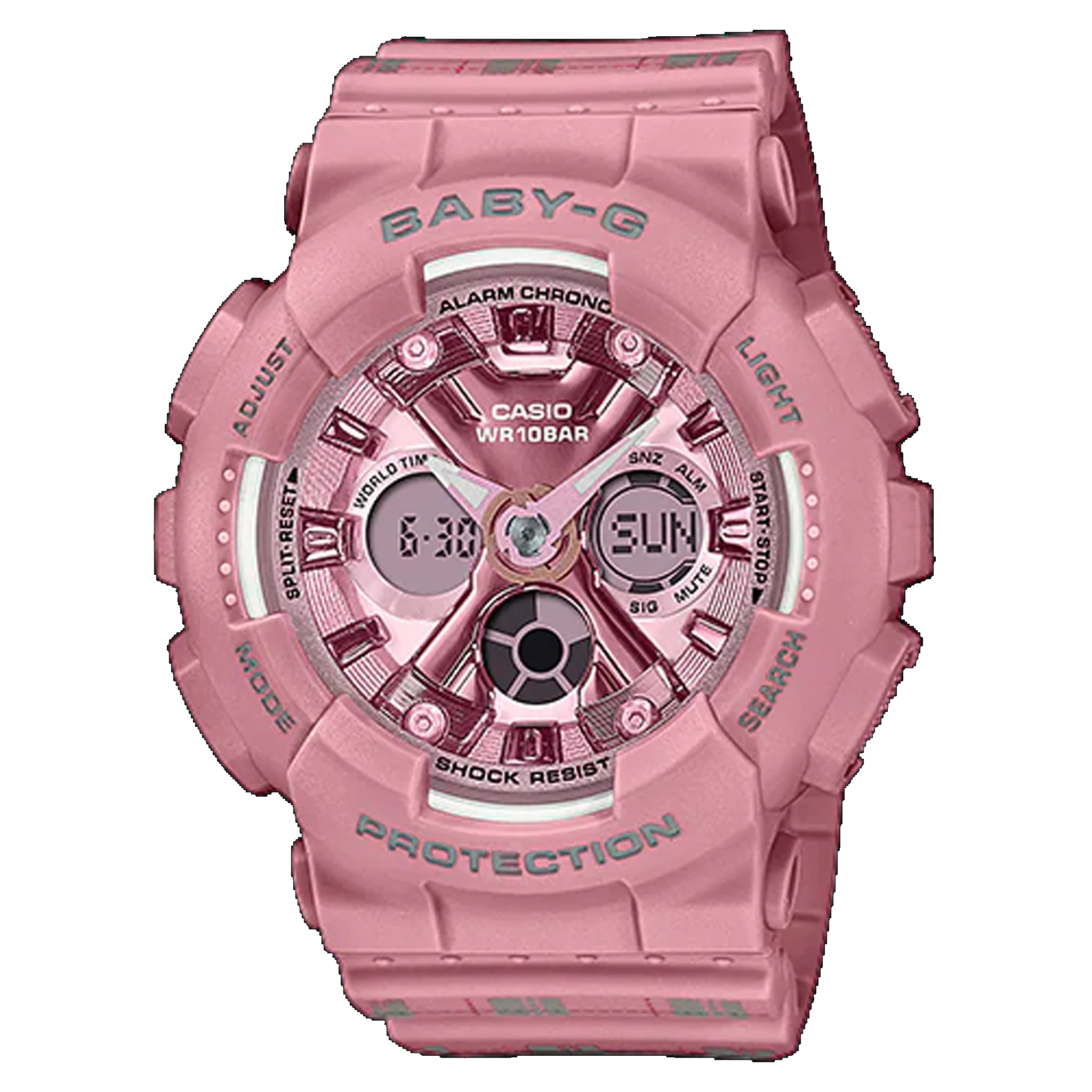 Casio Baby G - BA130 Series - Pink Tartan
