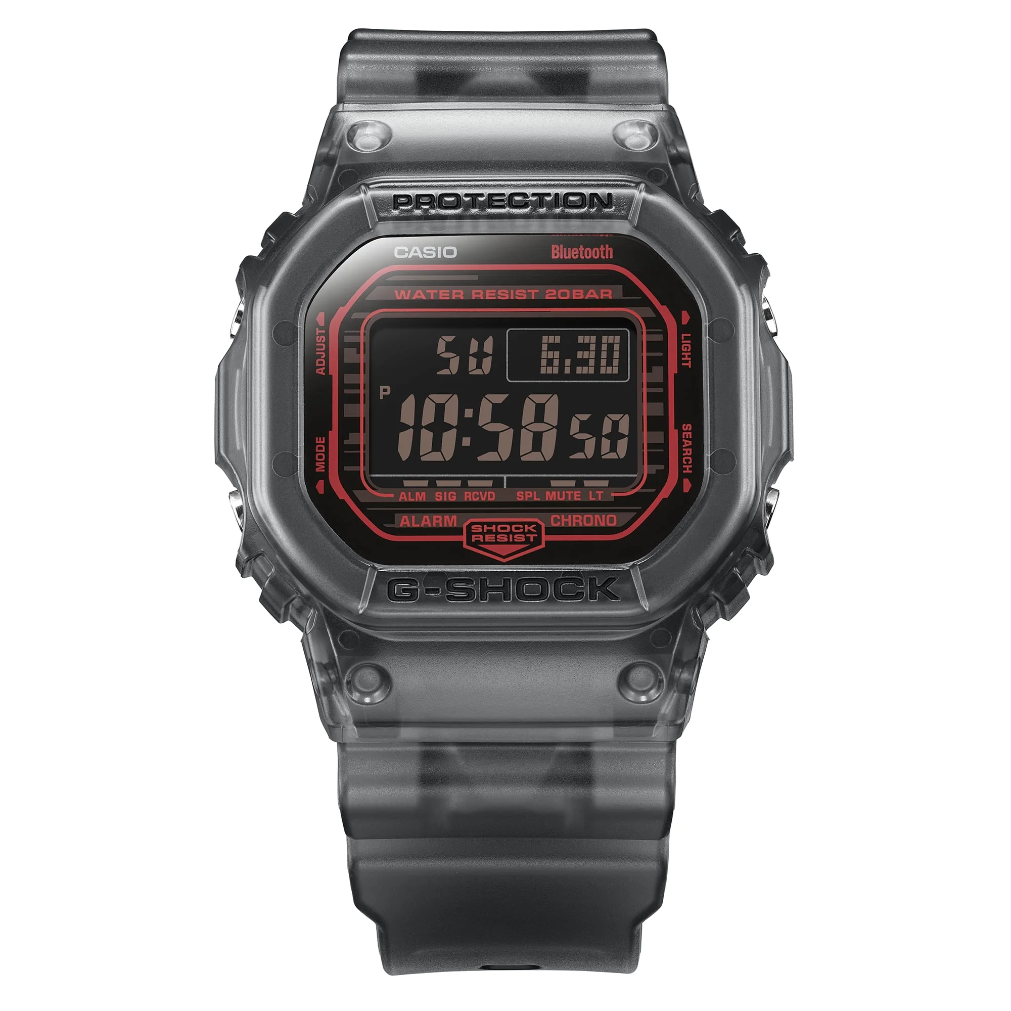 Casio G-Shock -  DWB5600 - Translucent Black - Image 3