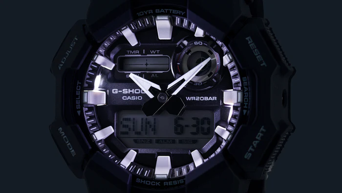 Casio G-Shock - 10 year Battery - Black - Image 3