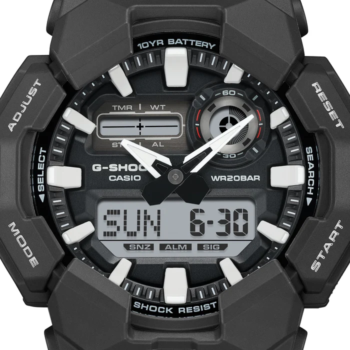 Casio G-Shock - 10 year Battery - Black - Image 4