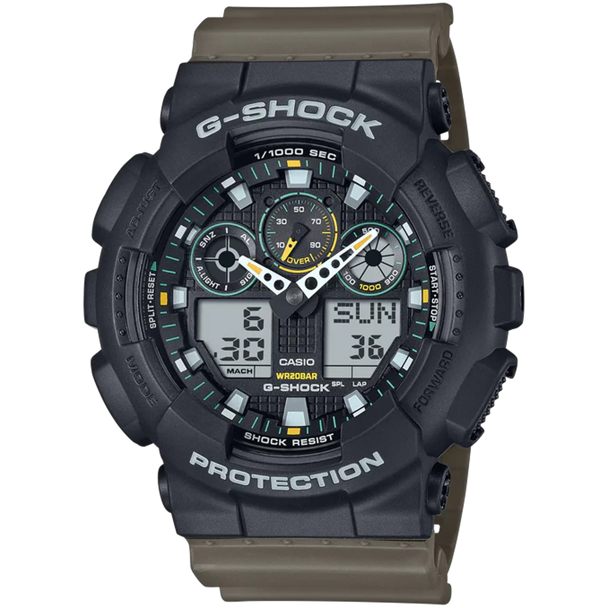 Casio G-Shock -  GA100 Series - Utilitarian