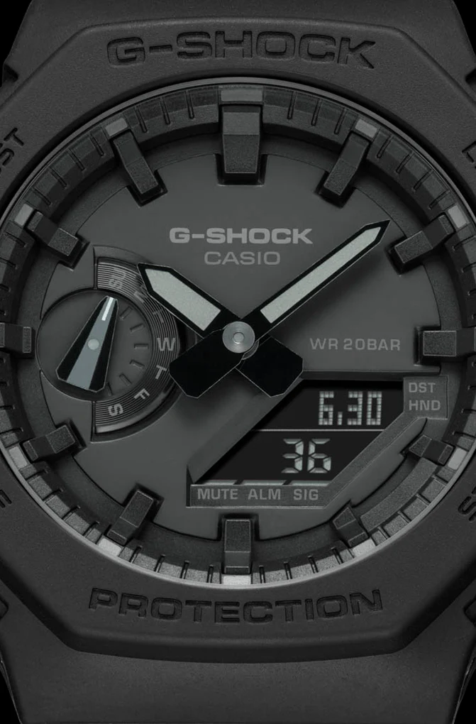 Casio G-Shock -  GA2100 Series - Carbon Square - Black - Image 3