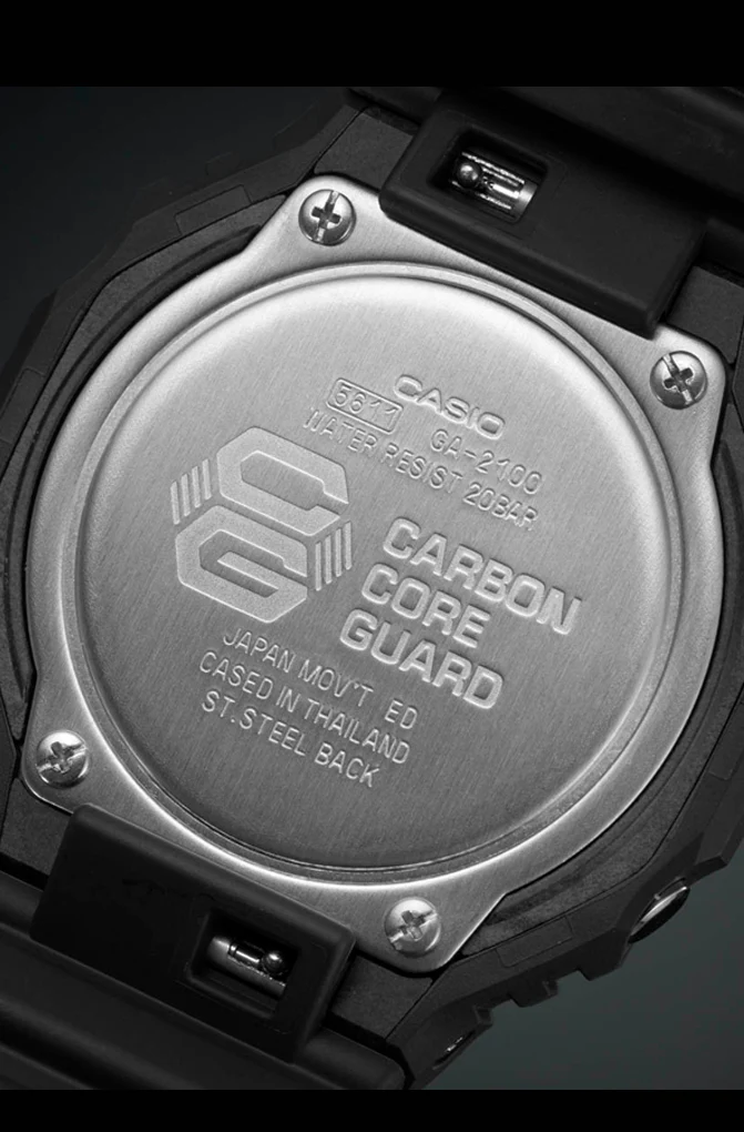 Casio G-Shock -  GA2100 Series - Carbon Square - Black - Image 6