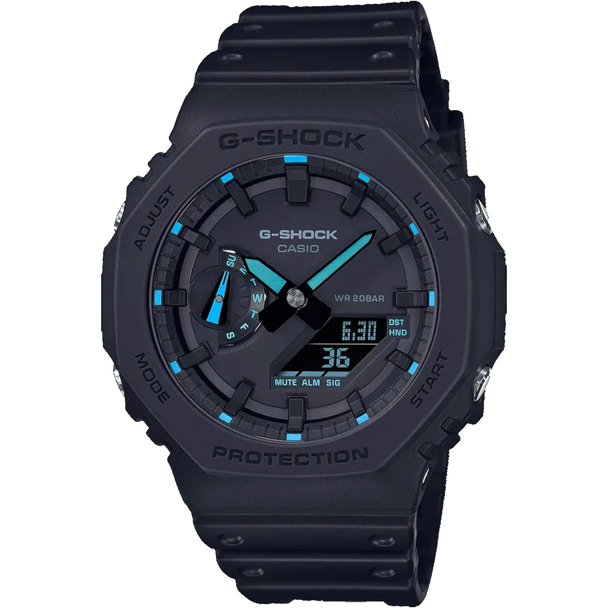 Casio G-Shock - GA2100 Series - Blue Accent
