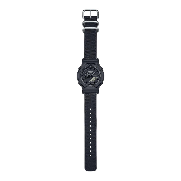 Casio G-Shock -  GA2100 Series - Black Cordura - Image 2
