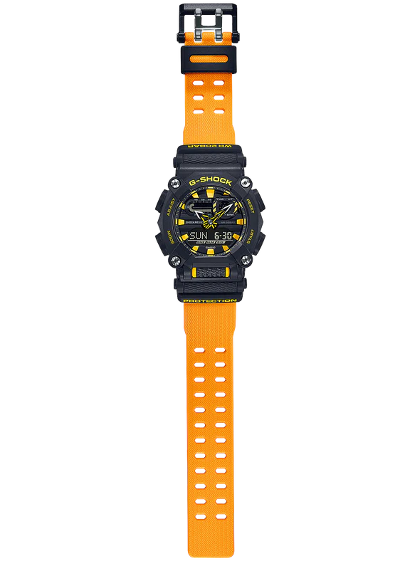 Casio G-Shock - GA900 - Black & Yellow - Image 4