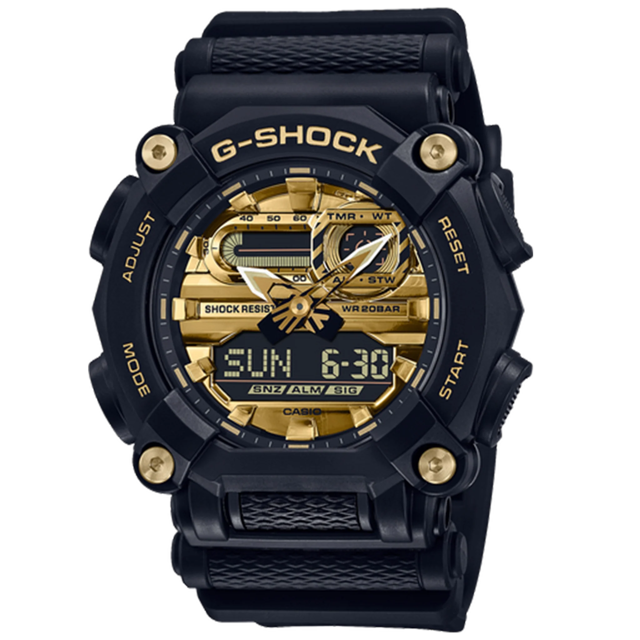 Casio G-Shock -  GA900 - Black & Gold