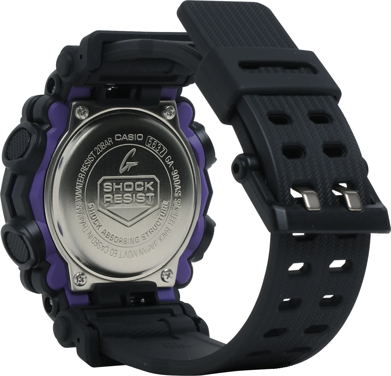 Casio G-Shock -  GA900 - Black & Silver - Image 3