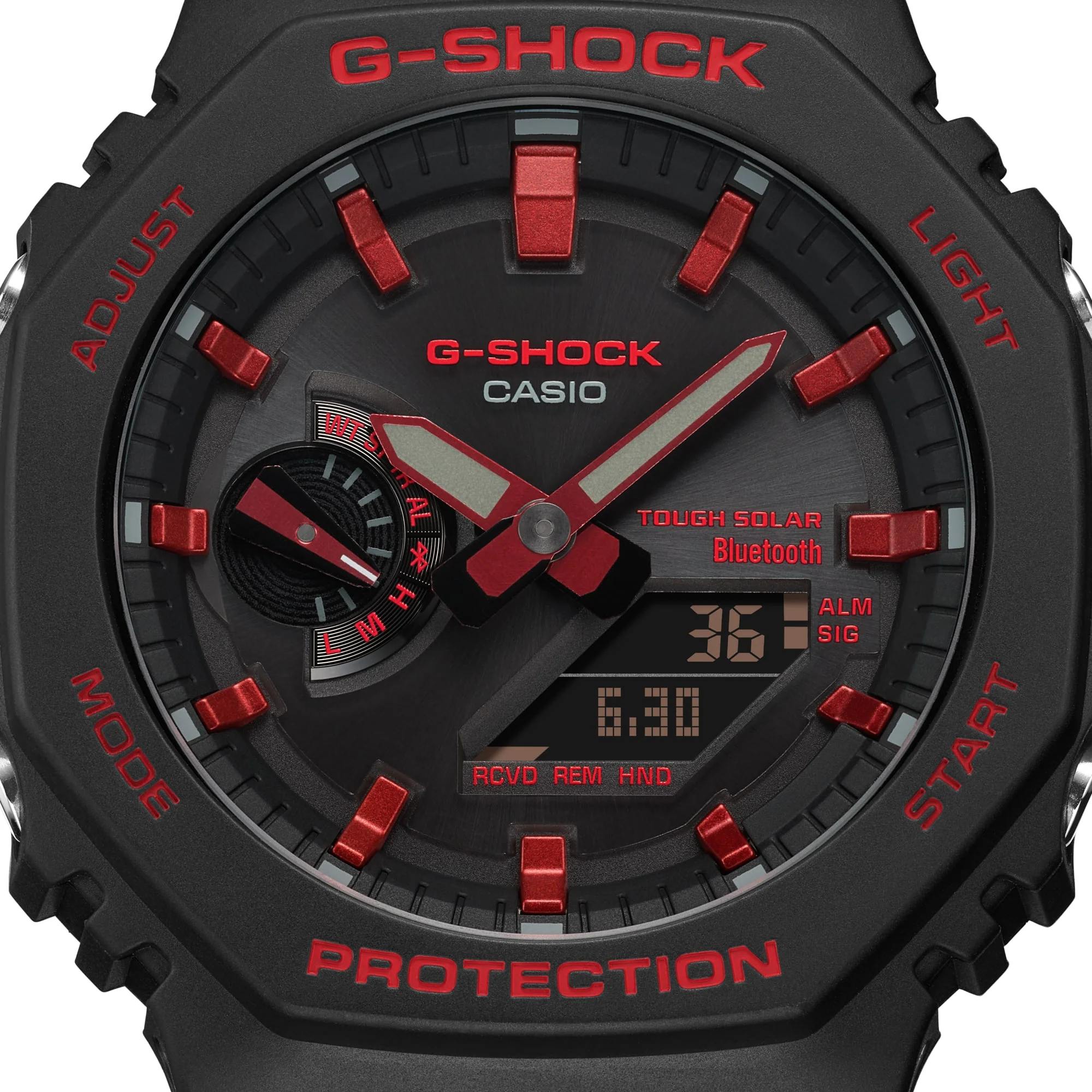 Casio G-Shock -  GAB2100 Solar - Ignite Red - Image 3