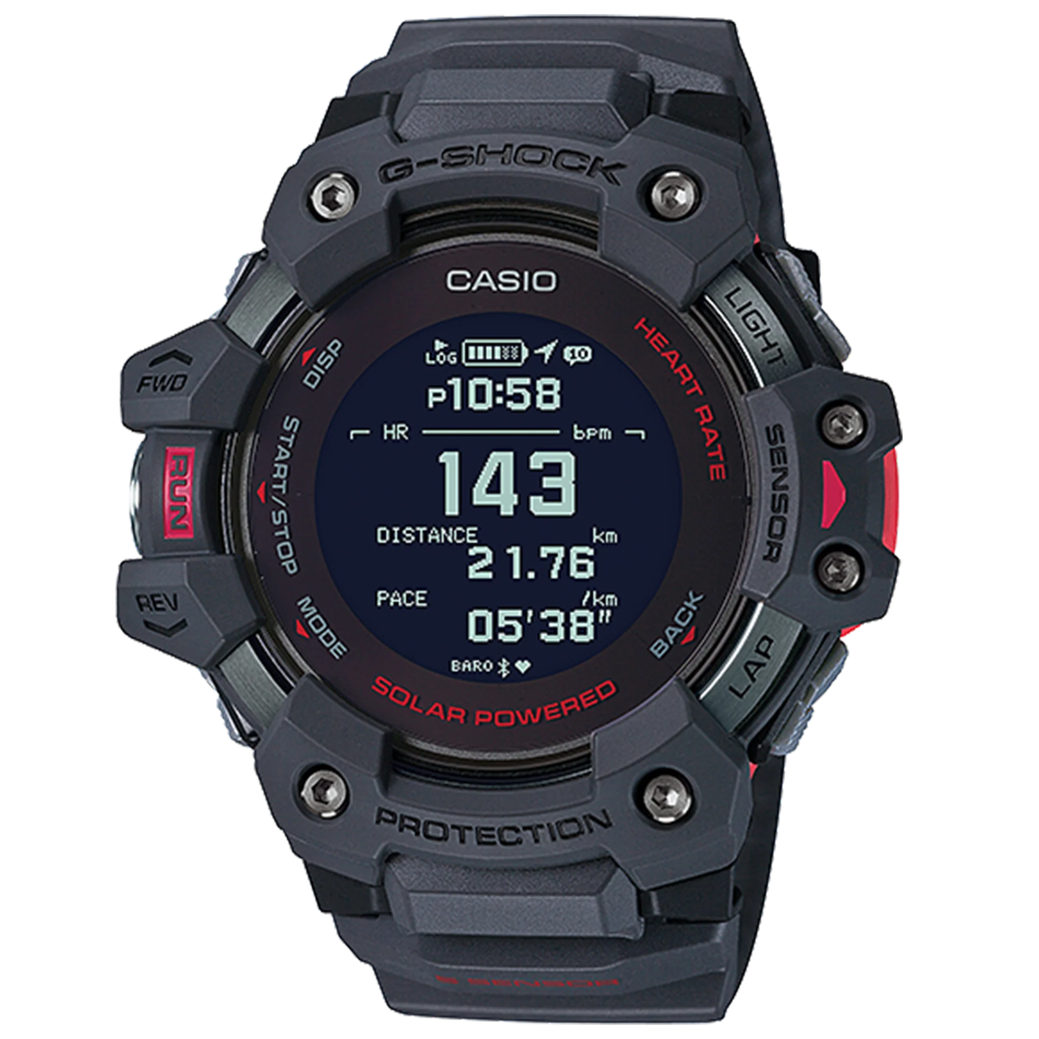 Casio G-Shock - GBDH1000 Series - Black & Red