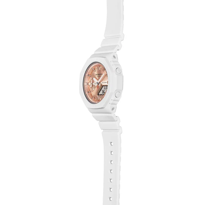 Casio G-Shock -  GMAS2100 Series - White & Pink Gold - Image 3