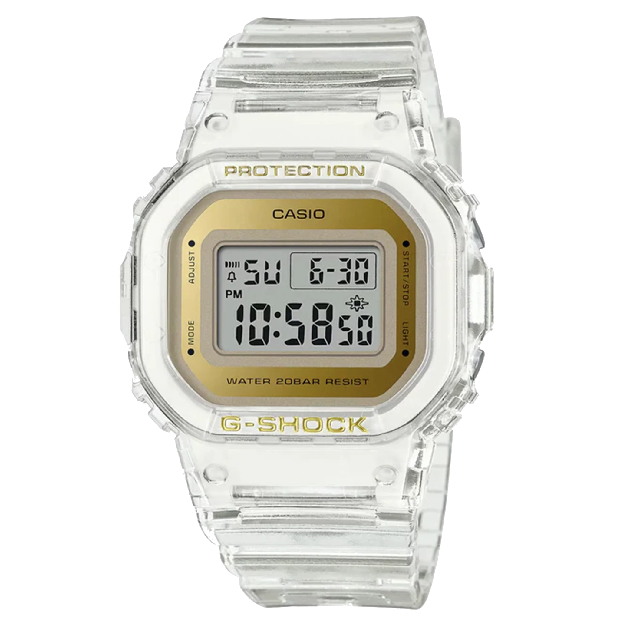 Casio G-Shock - GMDS5600 Series - Transparent Gold