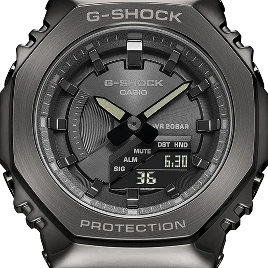 Casio G-Shock -  GMS2100 Series - Carbon Square - Black - Image 3