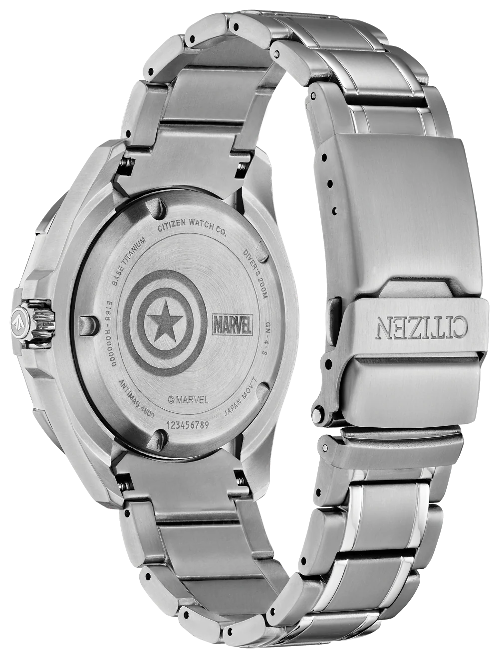 Citizen Eco-Drive - Promaster Diver - Marvel Captain America - Titanium - Image 3