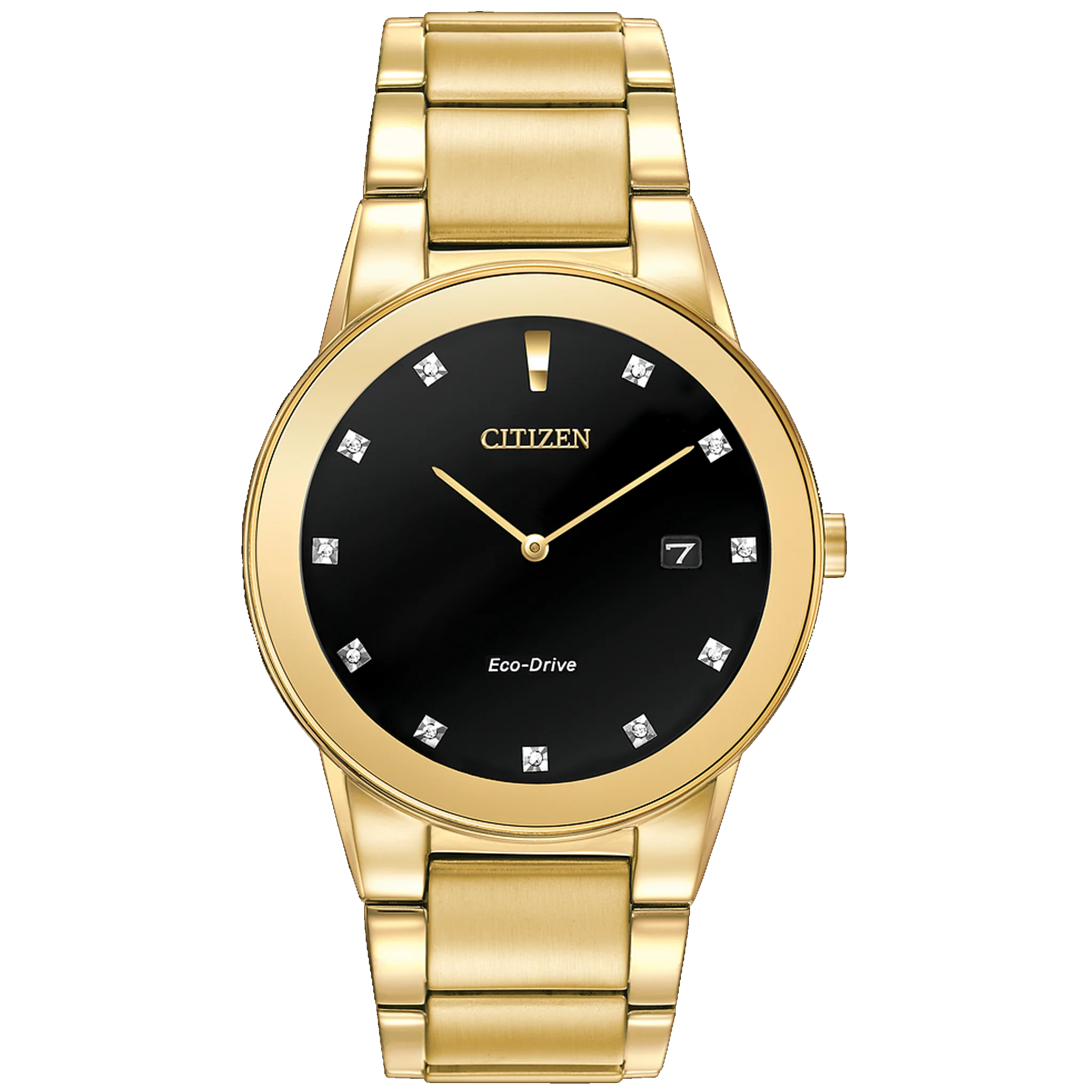 Citizen Eco-Drive - Axiom - Gold Tone with black Dial
