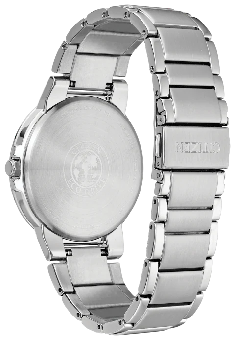 Citizen Eco-Drive - Axiom - Stainless Steel with Blue Dial - Image 3