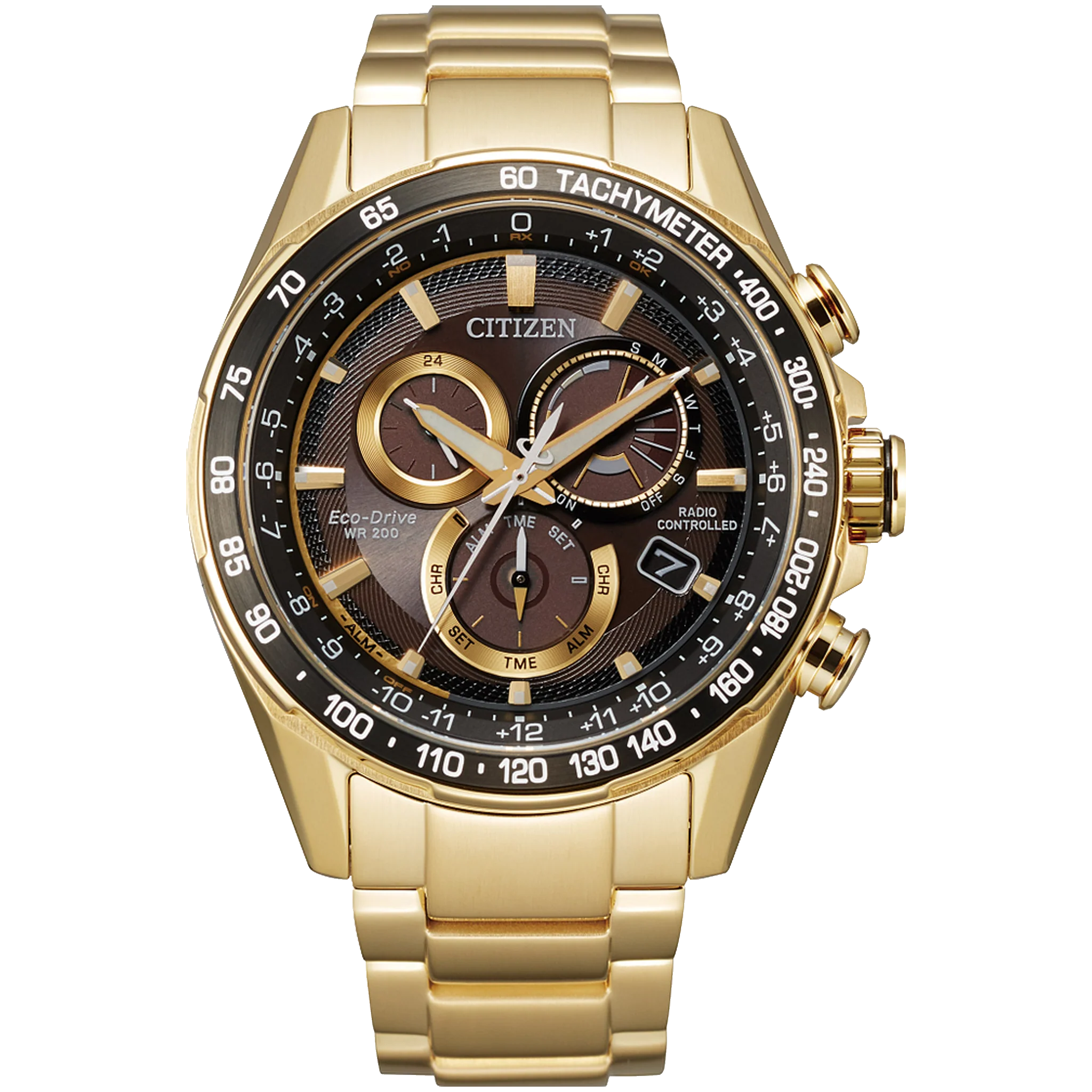 Citizen Eco-Drive - Perpetual A-T - Gold Tone