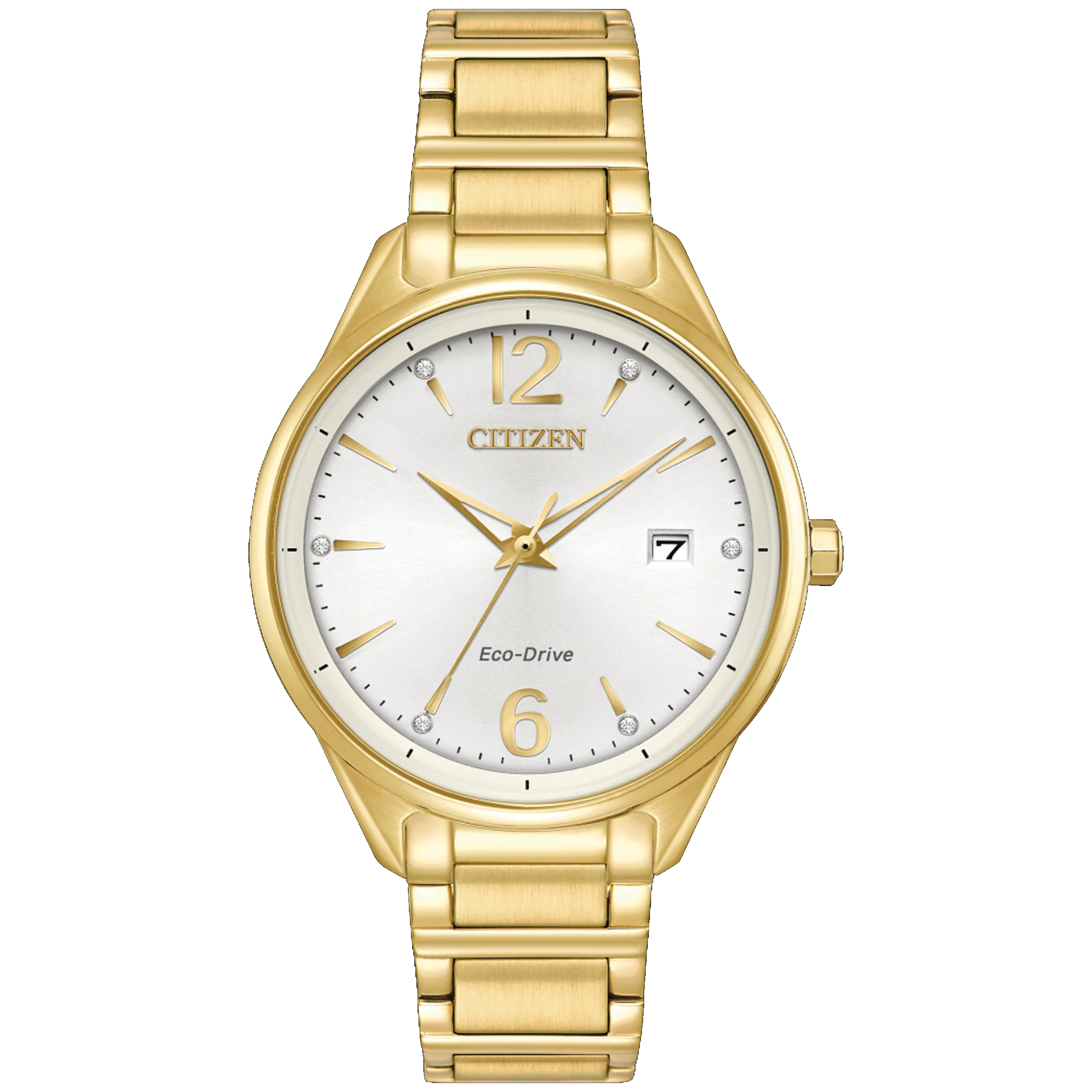 Citizen Eco-Drive: Chandler in Gold Tone