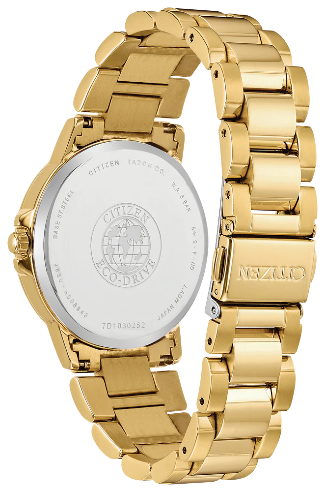 Citizen Eco-Drive - Chandler - Gold Tone with MOP Dial - Image 2