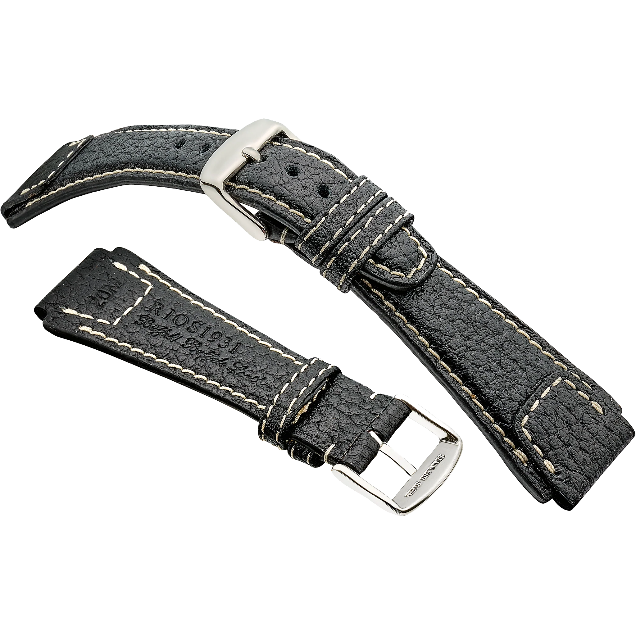Rios 1931 Watchstrap - Nature - Genuine Buffalo Leather - Image 4