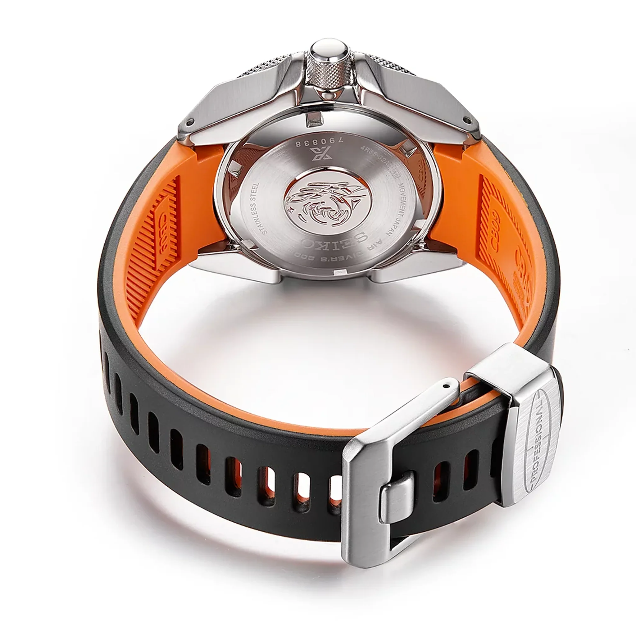 Crafter Blue - Fitted End Rubber Strap for Seiko Samurai - Image 5