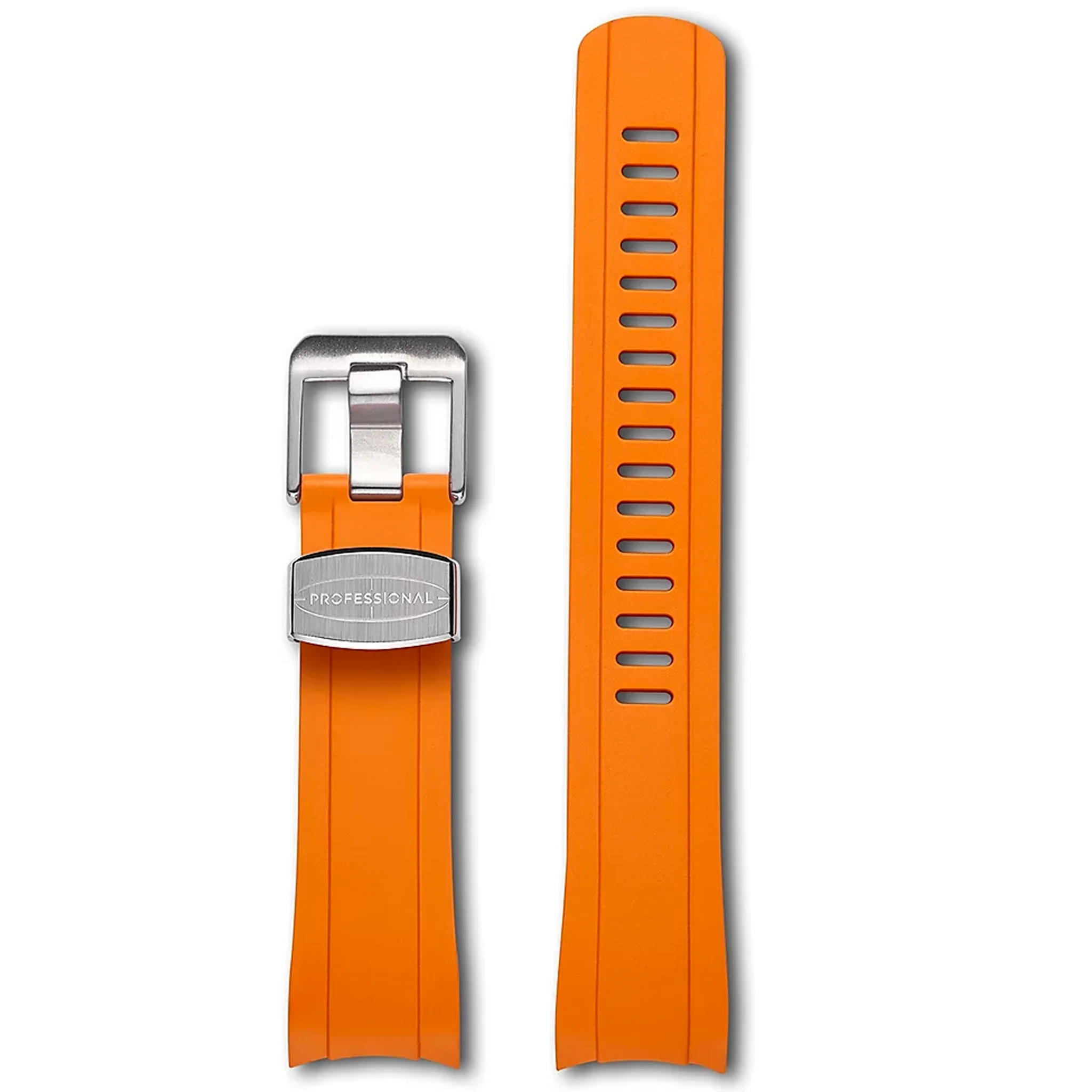 Crafter Blue - Fitted End Rubber Strap for Seiko SKX, New 5 Sport - Image 4