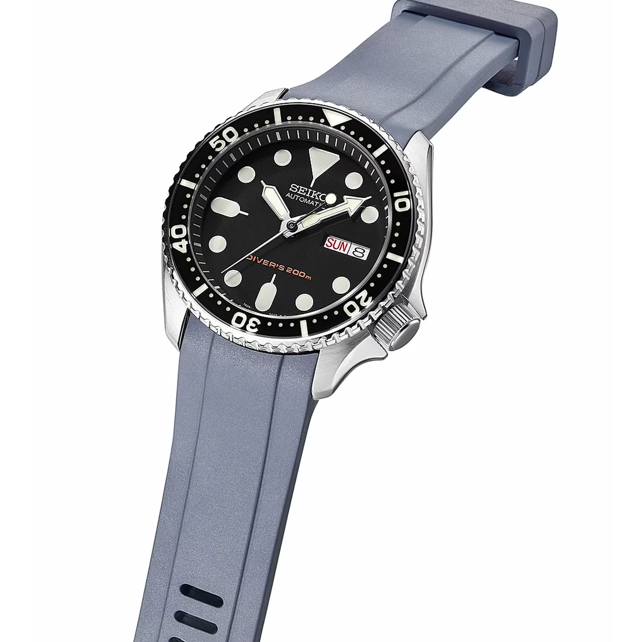 Crafter Blue - Fitted End Rubber Strap for Seiko SKX, New 5 Sport - Image 6