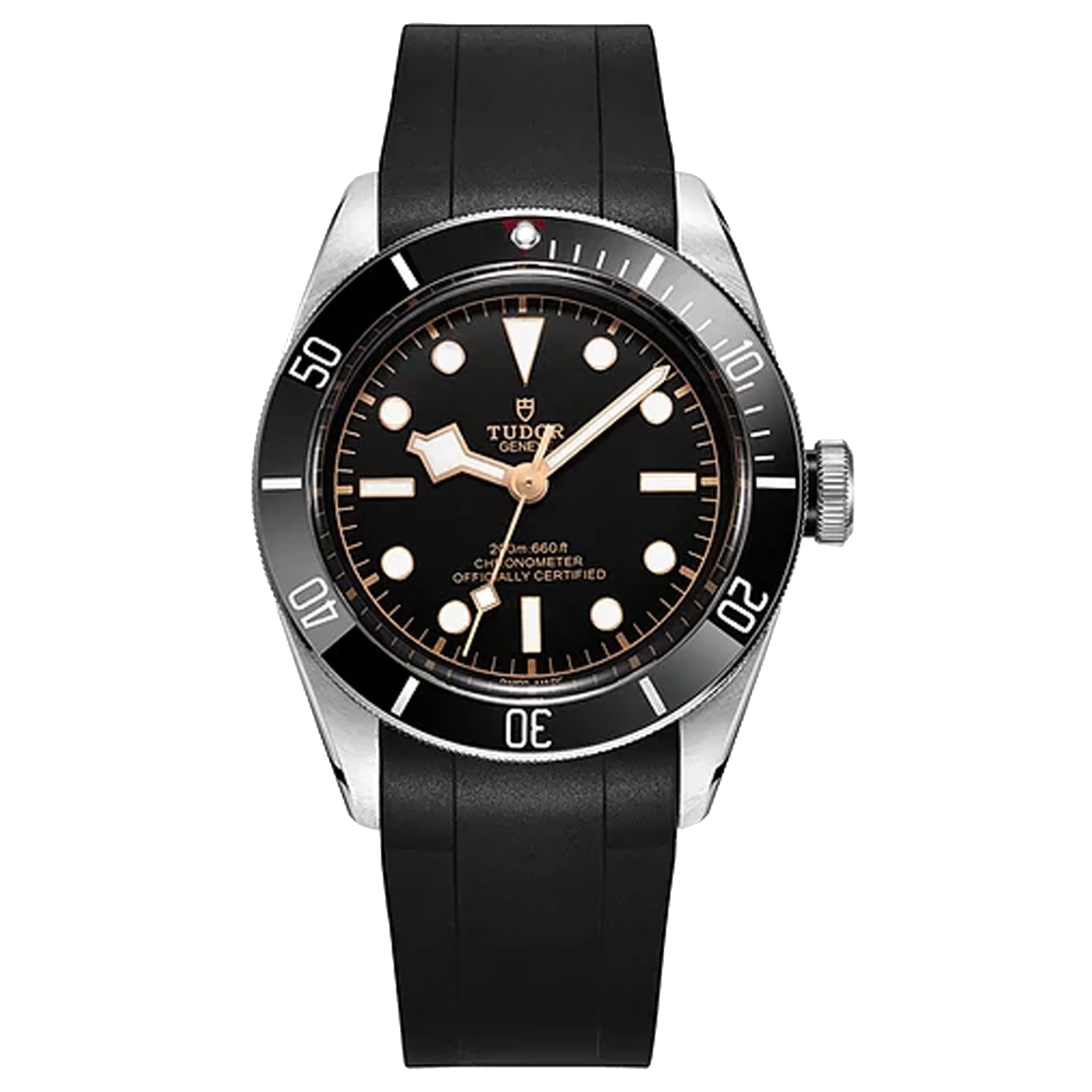 Crafter Blue - Fitted End Rubber Strap for Tudor Black Bay (41mm) - Image 4