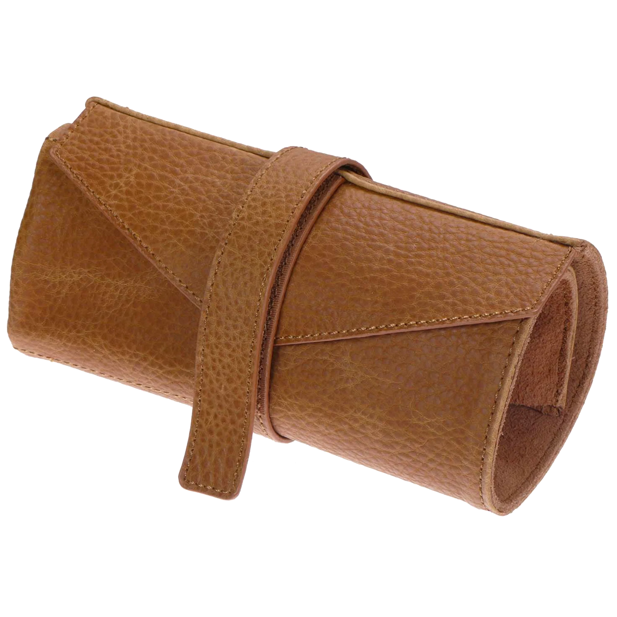 STRAPSCO - Dassari Vintage Leather Watch Roll - 4 slots - Image 2