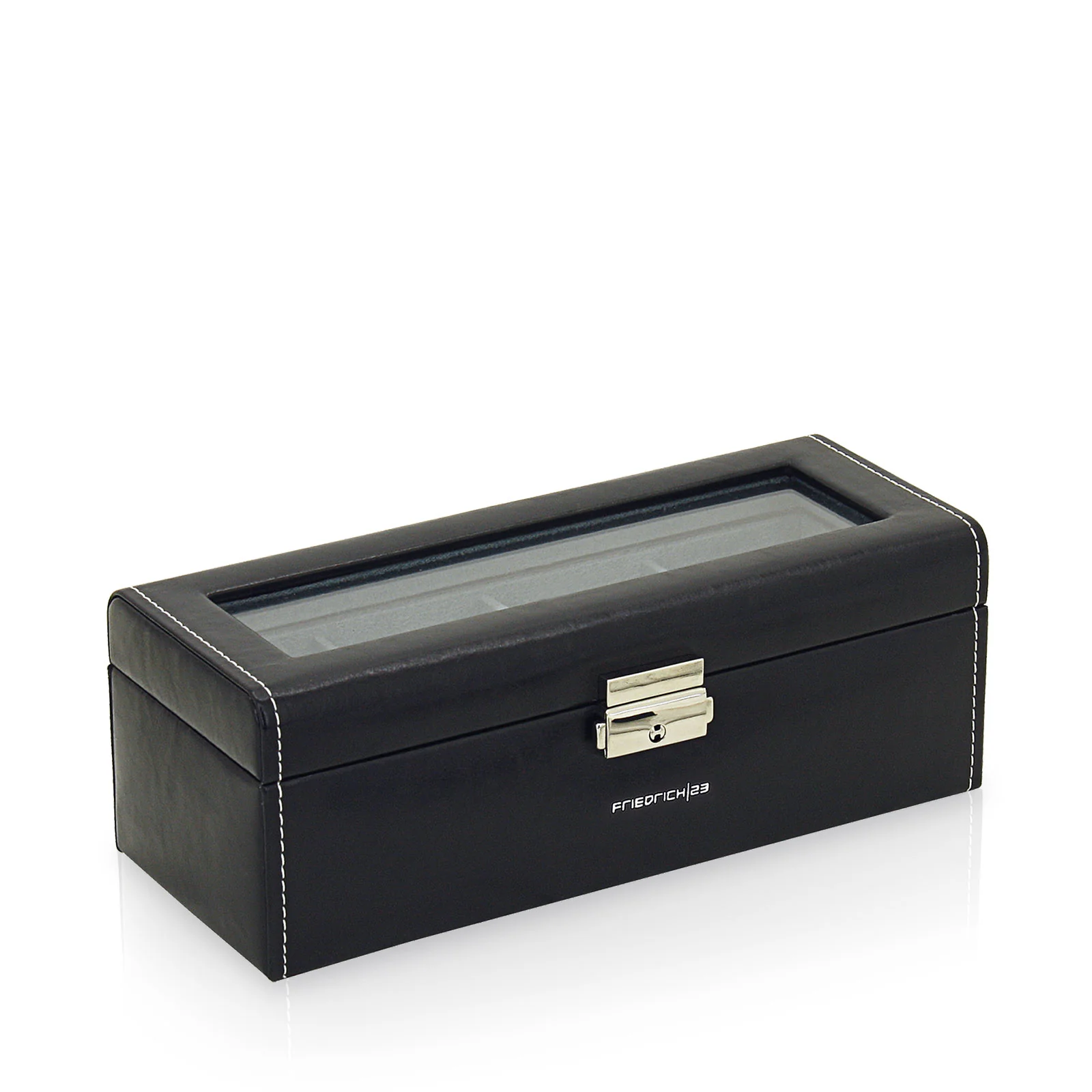 Friedrich23 - Bond 4 Watch Case with Window - Black & Blue - Image 3