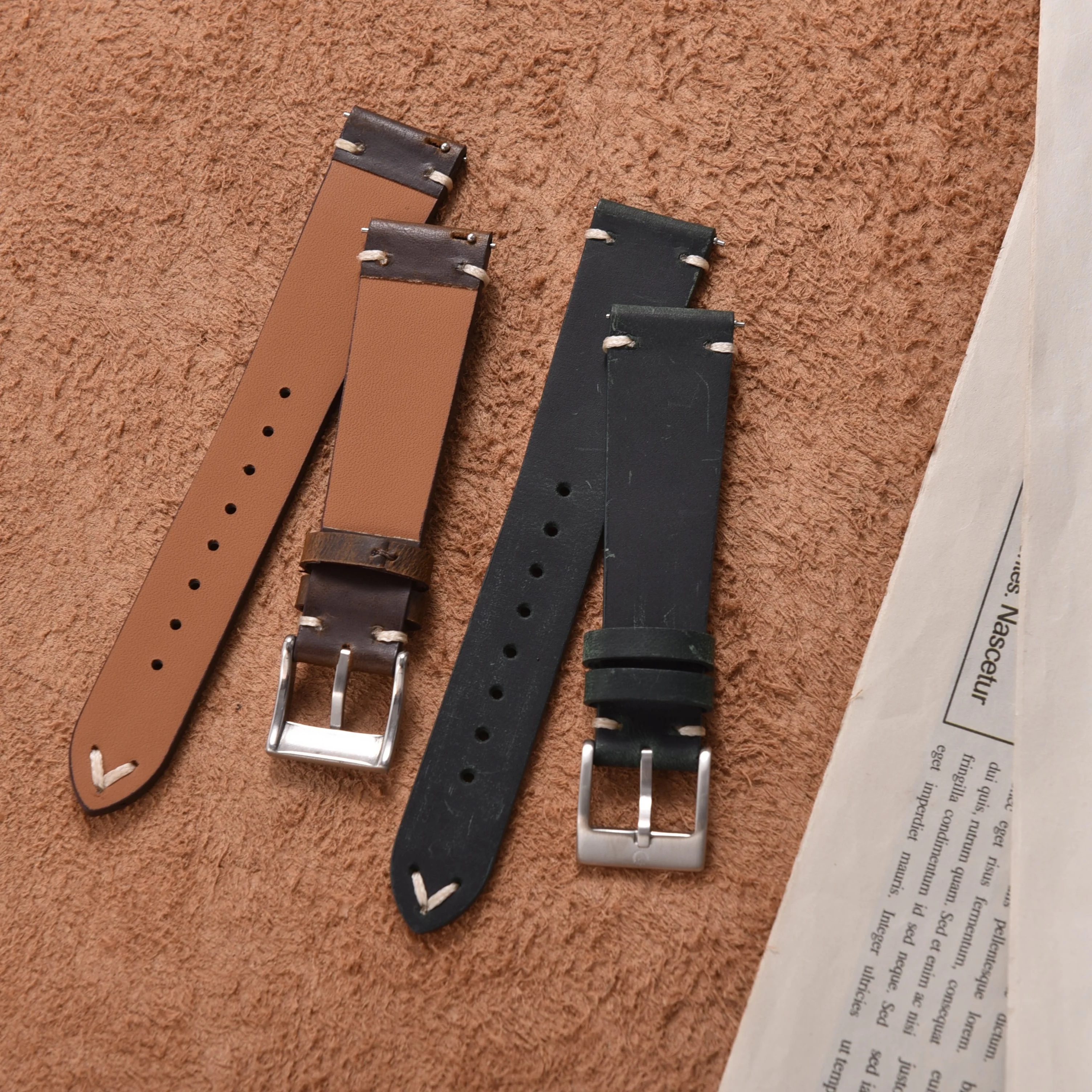 Halifax Watch Bands - Crazy Horse Leather - Image 4