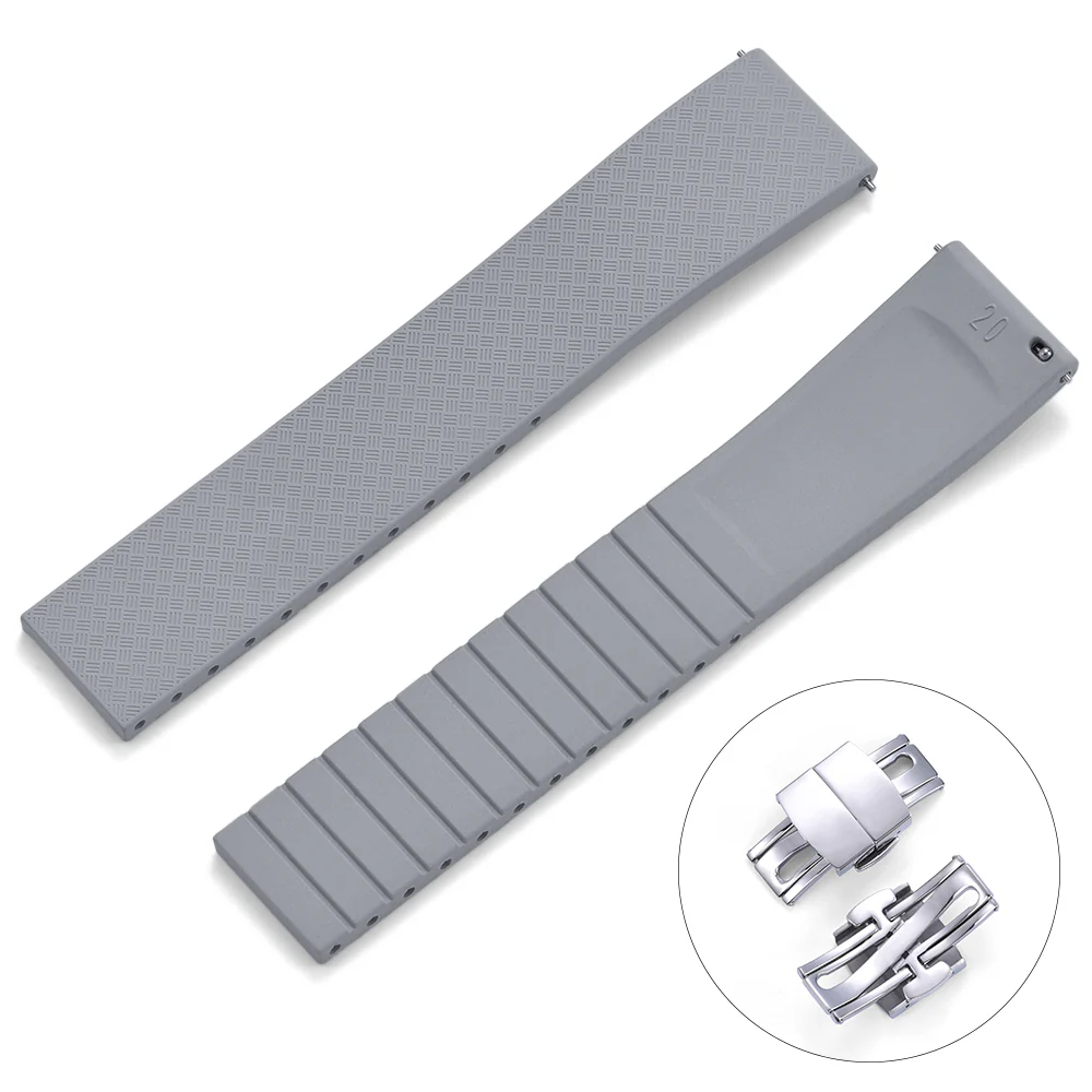 Halifax Watch Bands - Cut-to-Size FKM Rubber Strap - Image 11
