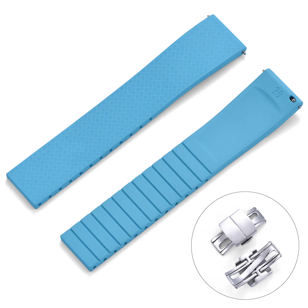 Halifax Watch Bands - Cut-to-Size FKM Rubber Strap - Image 13