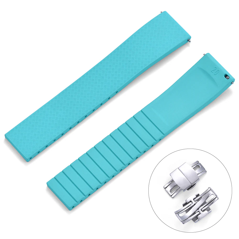 Halifax Watch Bands - Cut-to-Size FKM Rubber Strap - Image 14