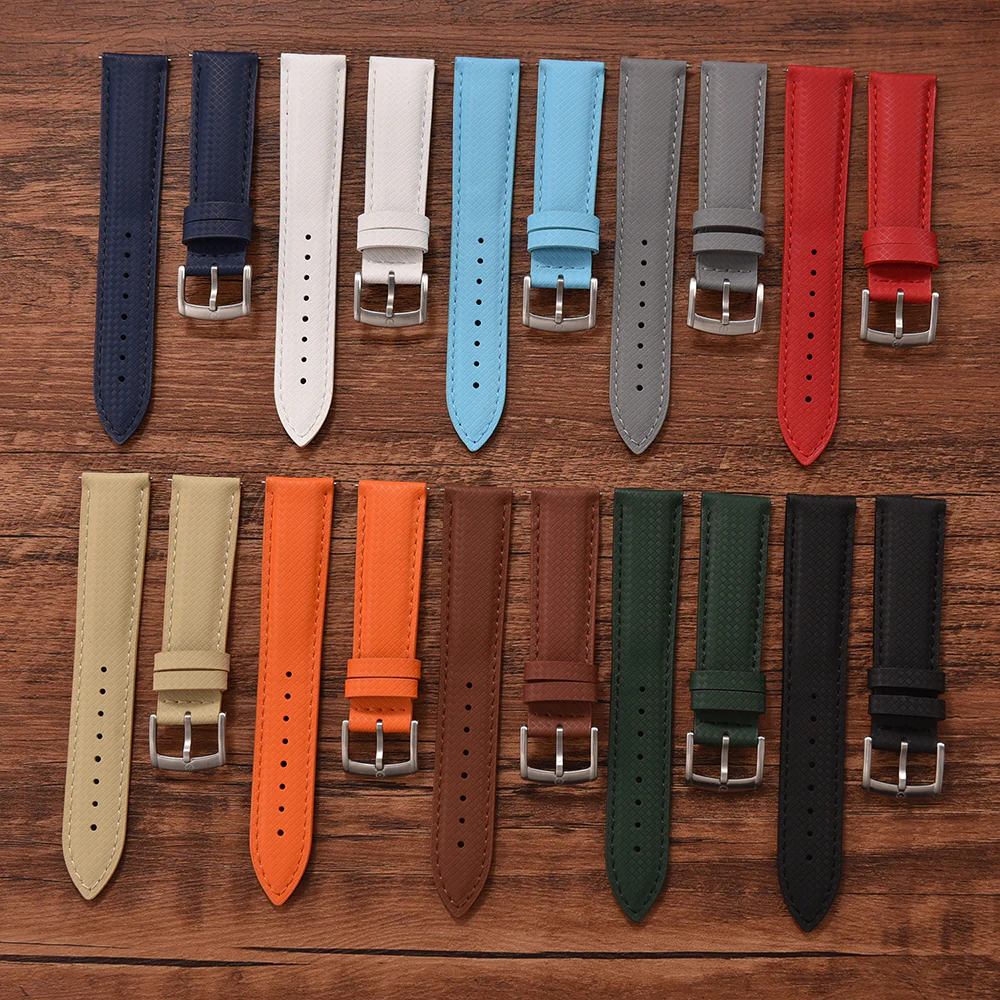 Halifax Watch Bands - Fusion Luxe Hybrid FKM Strap - Image 2