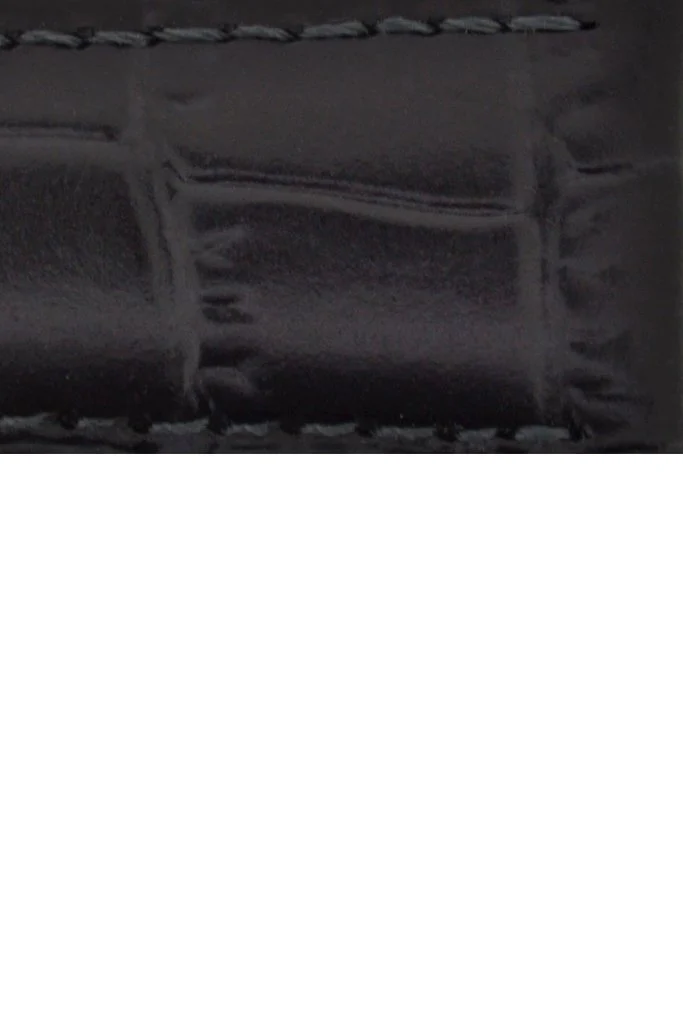 Hirsch LOUISIANALOOK Alligator Embossed Leather Watch Strap - Image 3