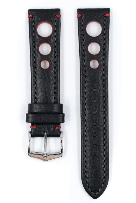 Hirsch RALLY Natural Leather Racing Watch Strap - Image 10