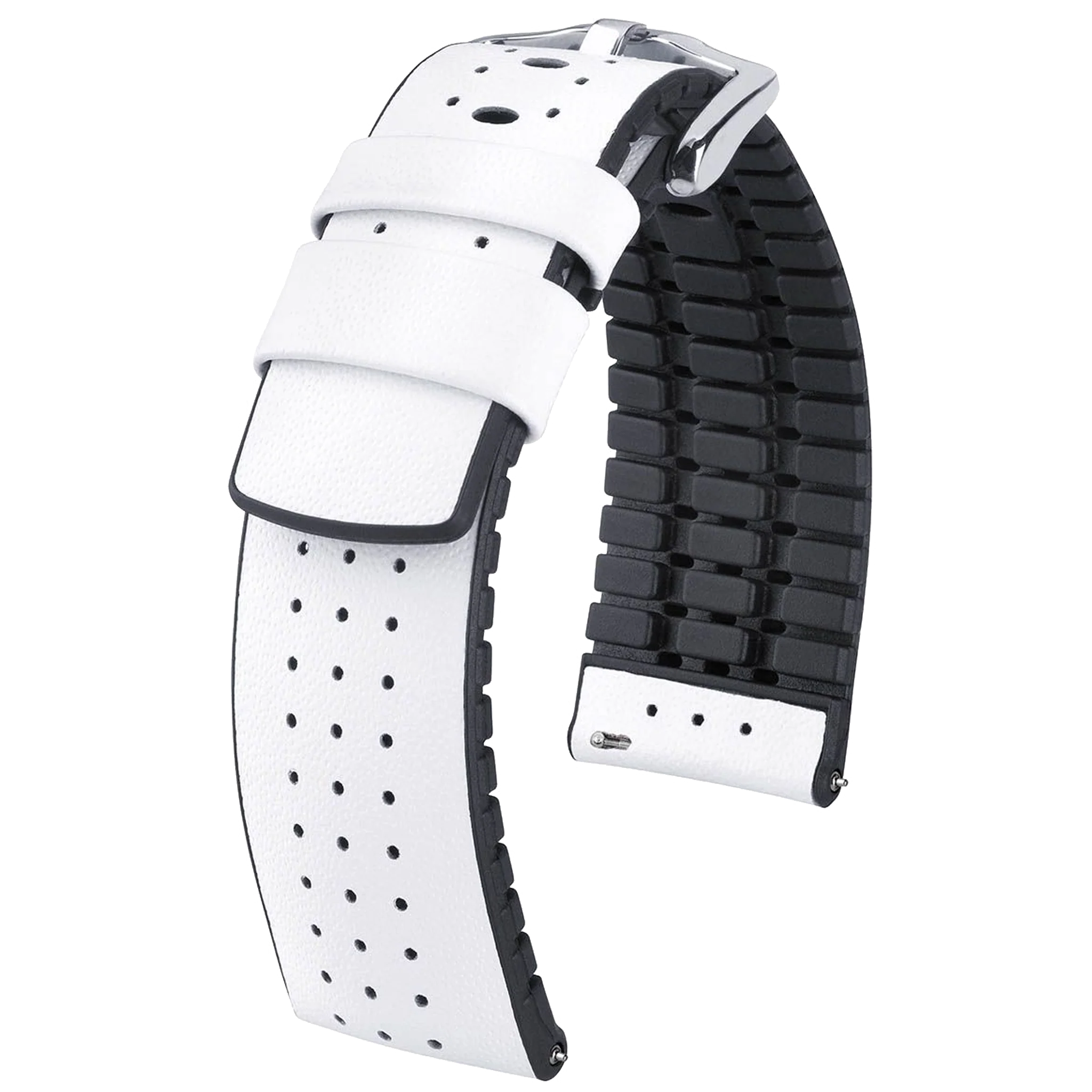 Hirsch TIGER Perforated Leather Performance Watch Strap - Image 4