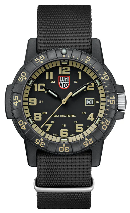 Luminox Navy Seal Watch - Giant Sea Turtle 0320 Series - Black/Beige - Image 5