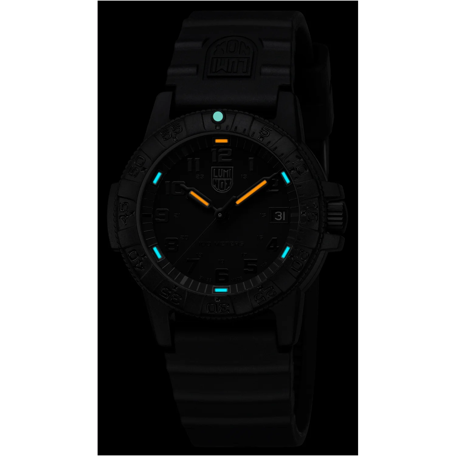 Luminox Navy Seal Watch - 0300 Series Sea Turtle "Black Out" - Image 2