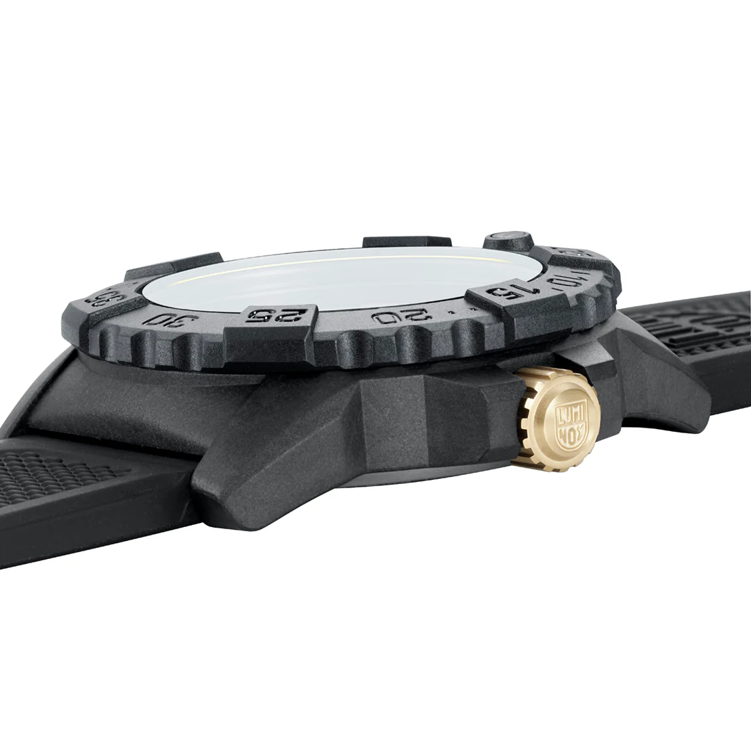 Luminox Navy Seal Watch - 3500 Series Black & Gold - Image 5