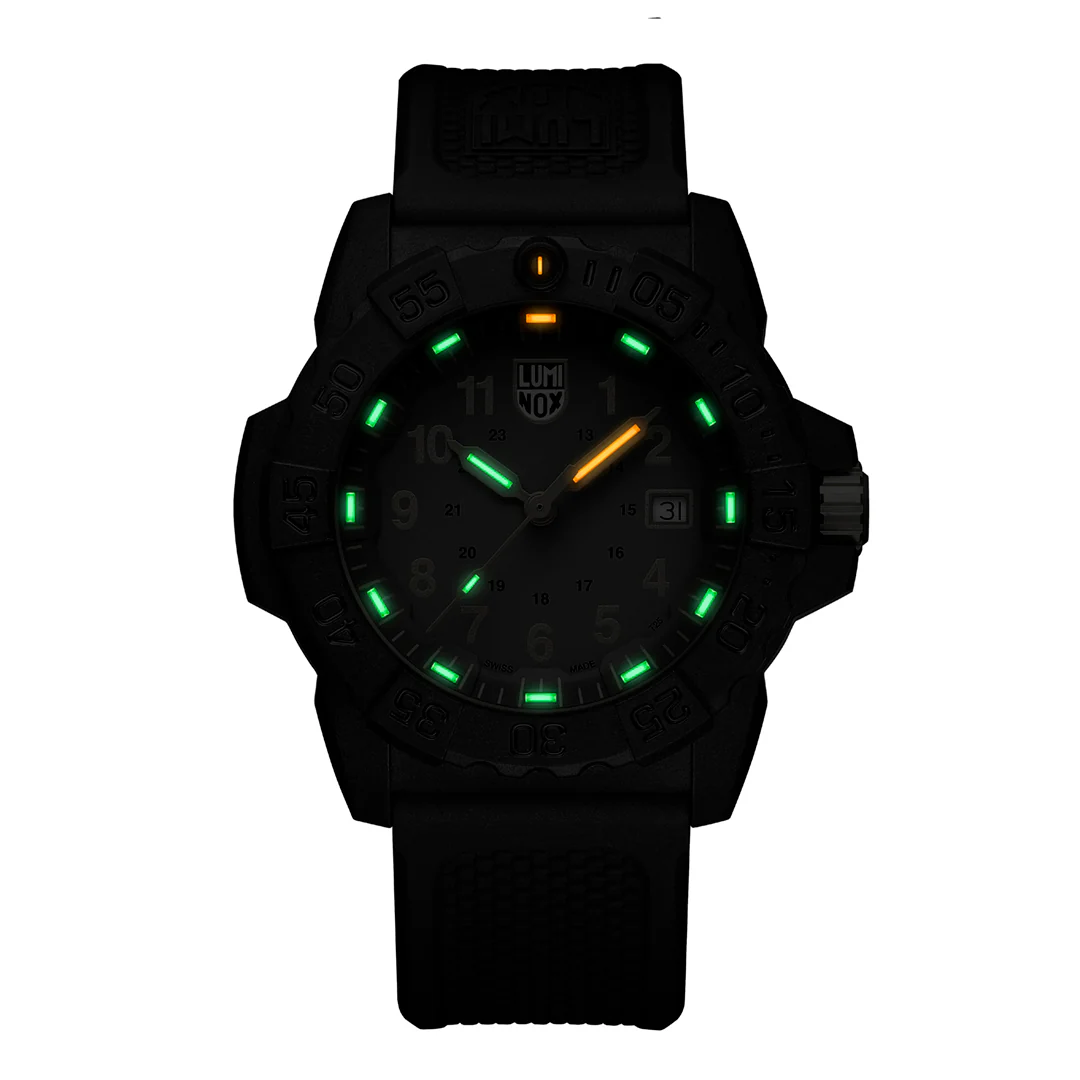 Luminox Navy Seal Watch - 3500 Series Black & Gold - Image 7