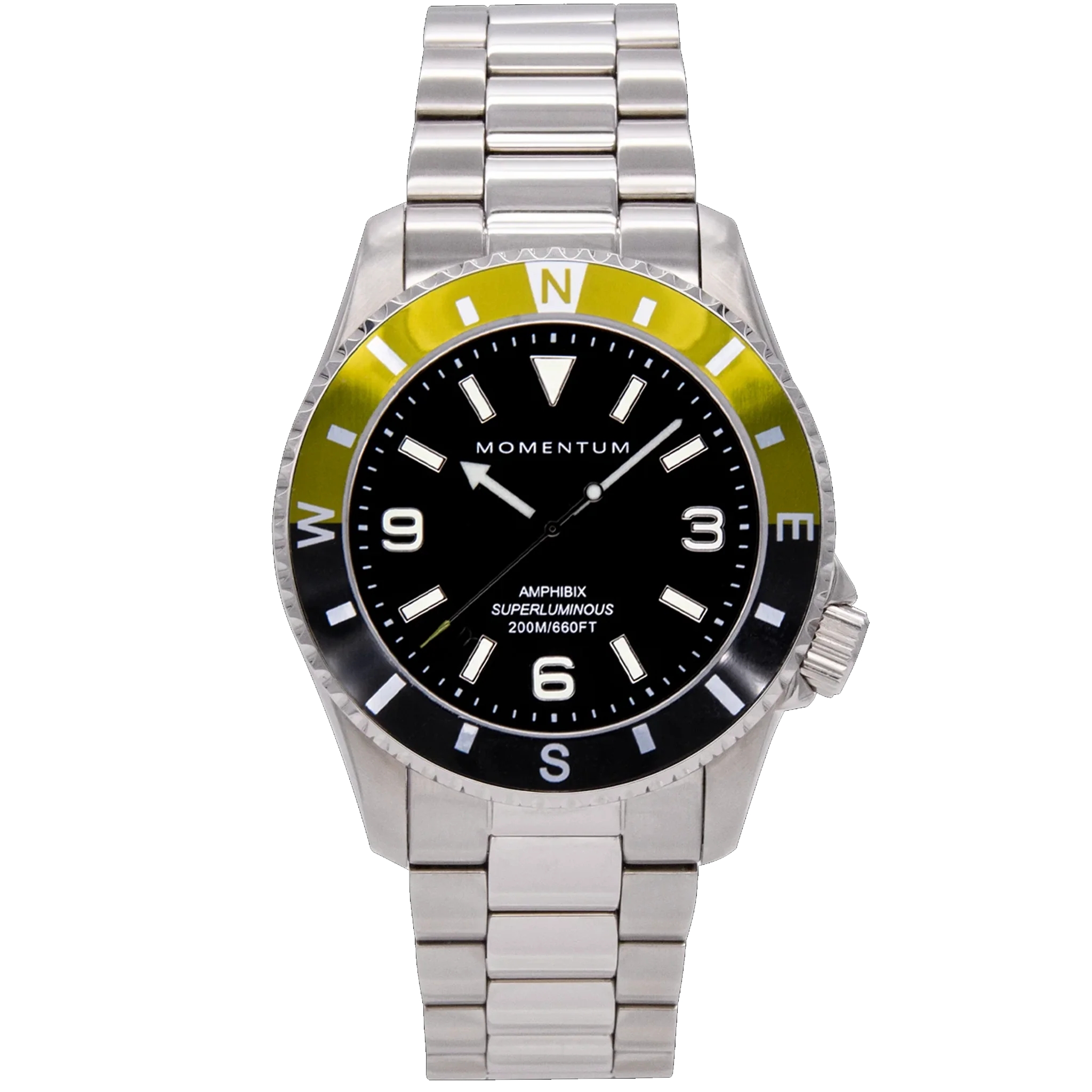 Momentum Amphibix - Green & Black Bezel