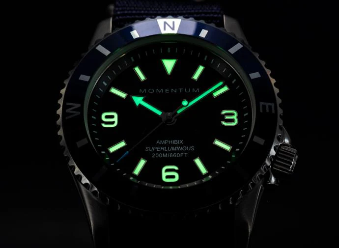 Momentum Amphibix - Blue & Black Bezel - Image 2
