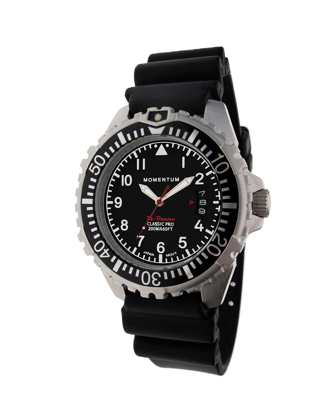 Momentum M-Ocean - Black Dial with Black Rubber - Image 2
